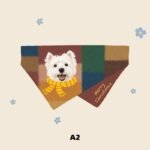 Personalized Dog Bandana – Custom Pet Bib for Dogs & Cats, Christmas Triangle Scarf, Feeding Drool Bib - Image 4