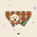 Personalized Dog Bandana – Custom Pet Bib for Dogs & Cats, Christmas Triangle Scarf, Feeding Drool Bib - Image 8