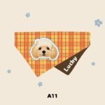 Personalized Dog Bandana – Custom Pet Bib for Dogs & Cats, Christmas Triangle Scarf, Feeding Drool Bib - Image 13